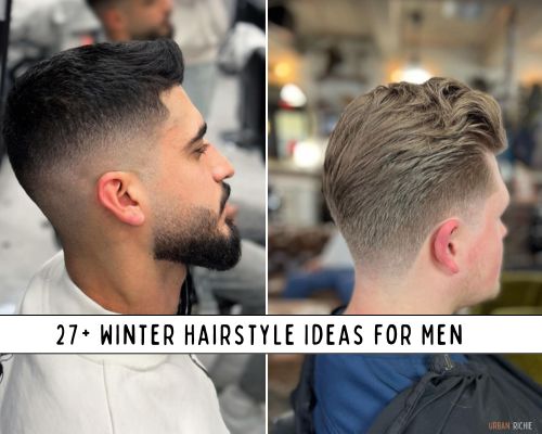 27+ Winter Hairstyle Ideas for Men That match the season's vibe!