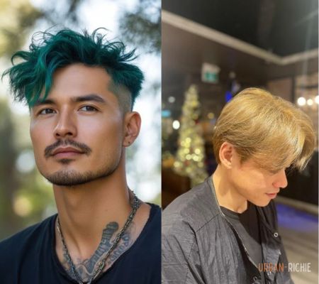 34 Trendy Hair Color Ideas with Highlights for Men