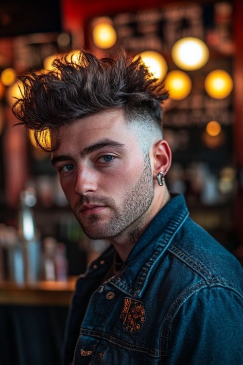 Faux Hawk Fade
