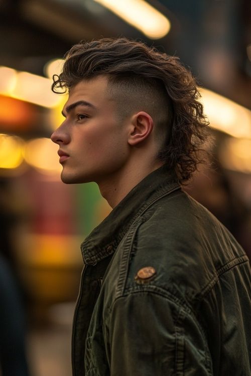 Low Maintenance Mullet with Short Back