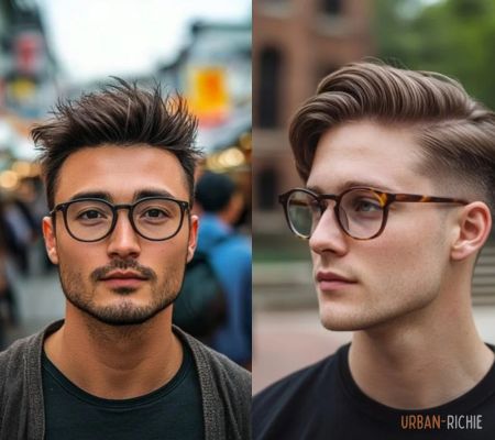 33+ Hairstyles for Men with Glasses [2025] you can copy!