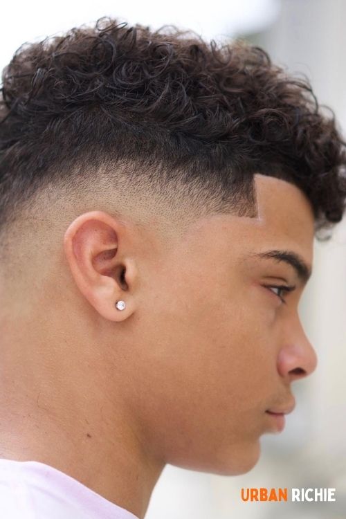 High razor fade