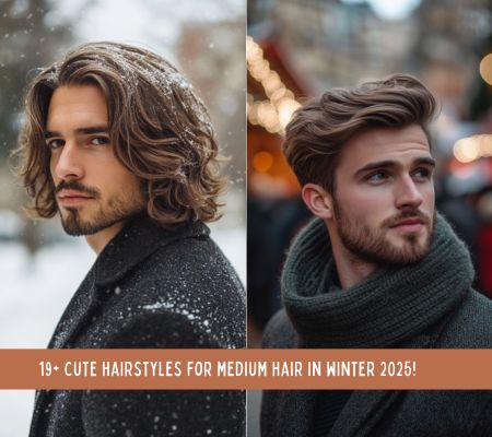 cute hairstyles for medium hair for winter