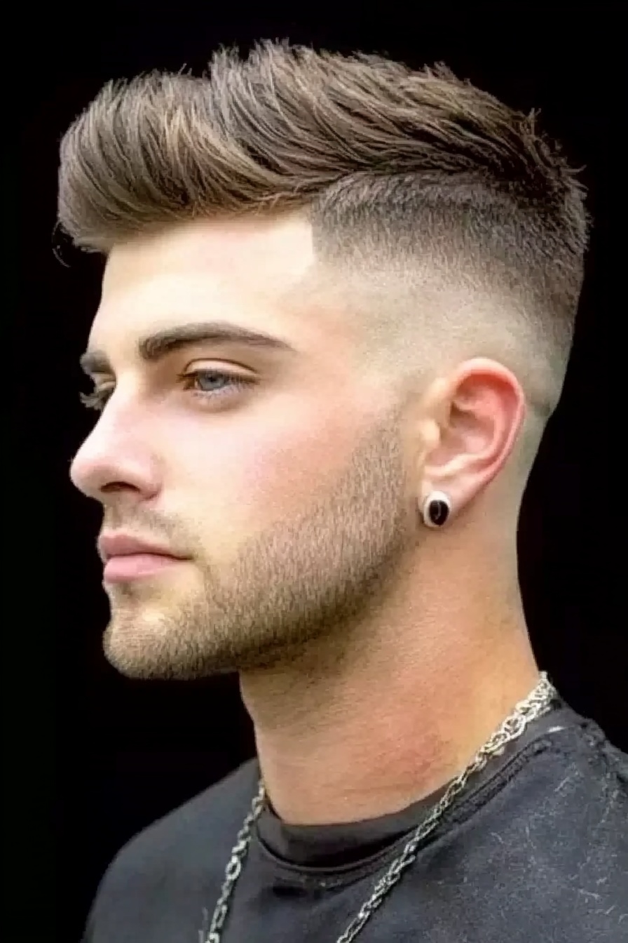 Modern Quiff High Fade