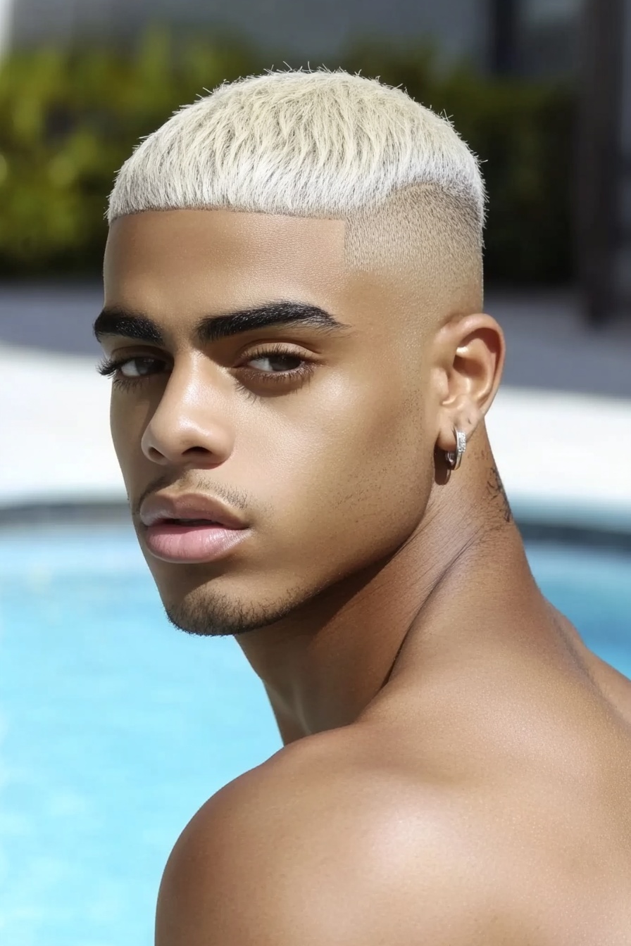 Black Men with Blonde Hair 6