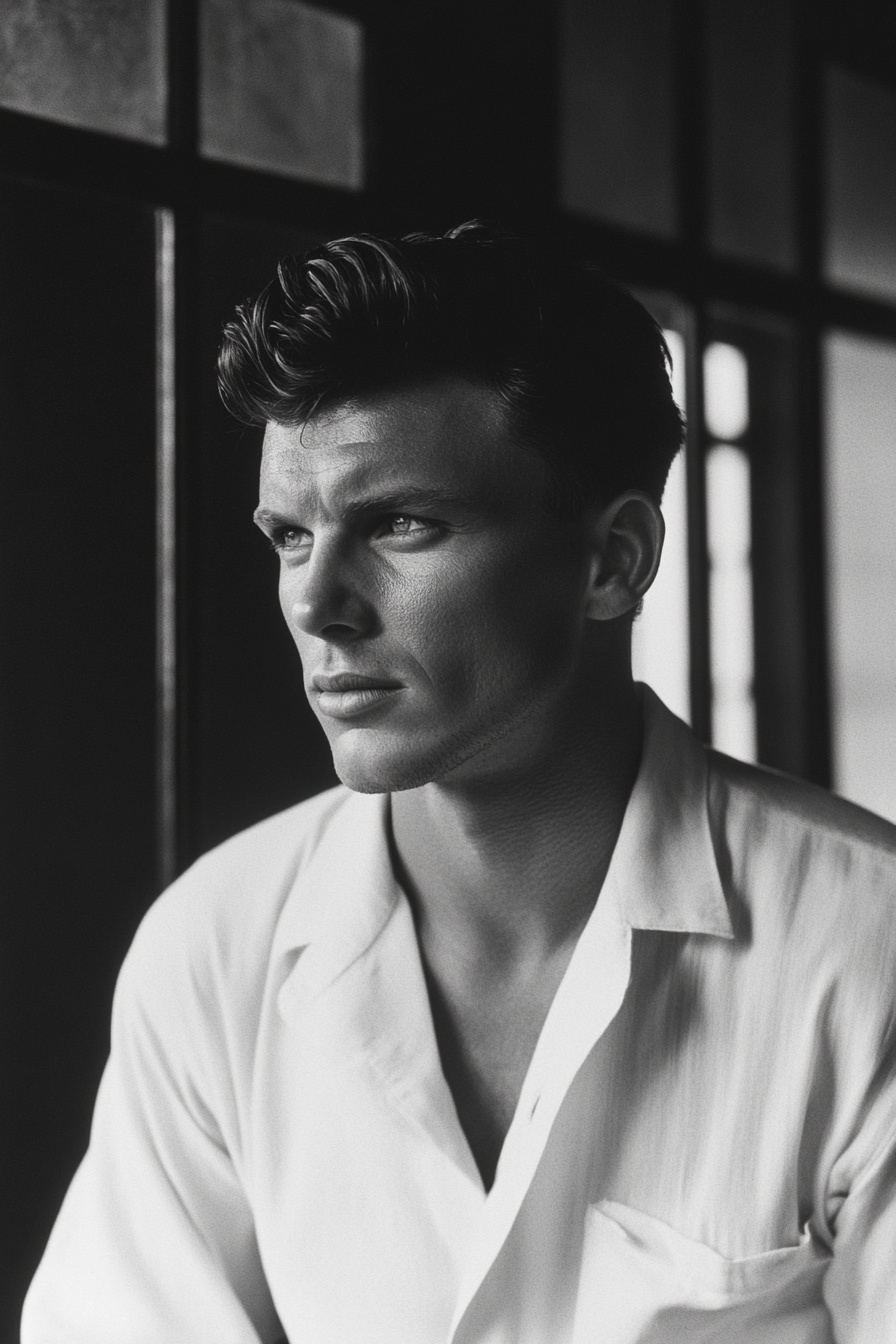 Timeless Wavy Pompadour