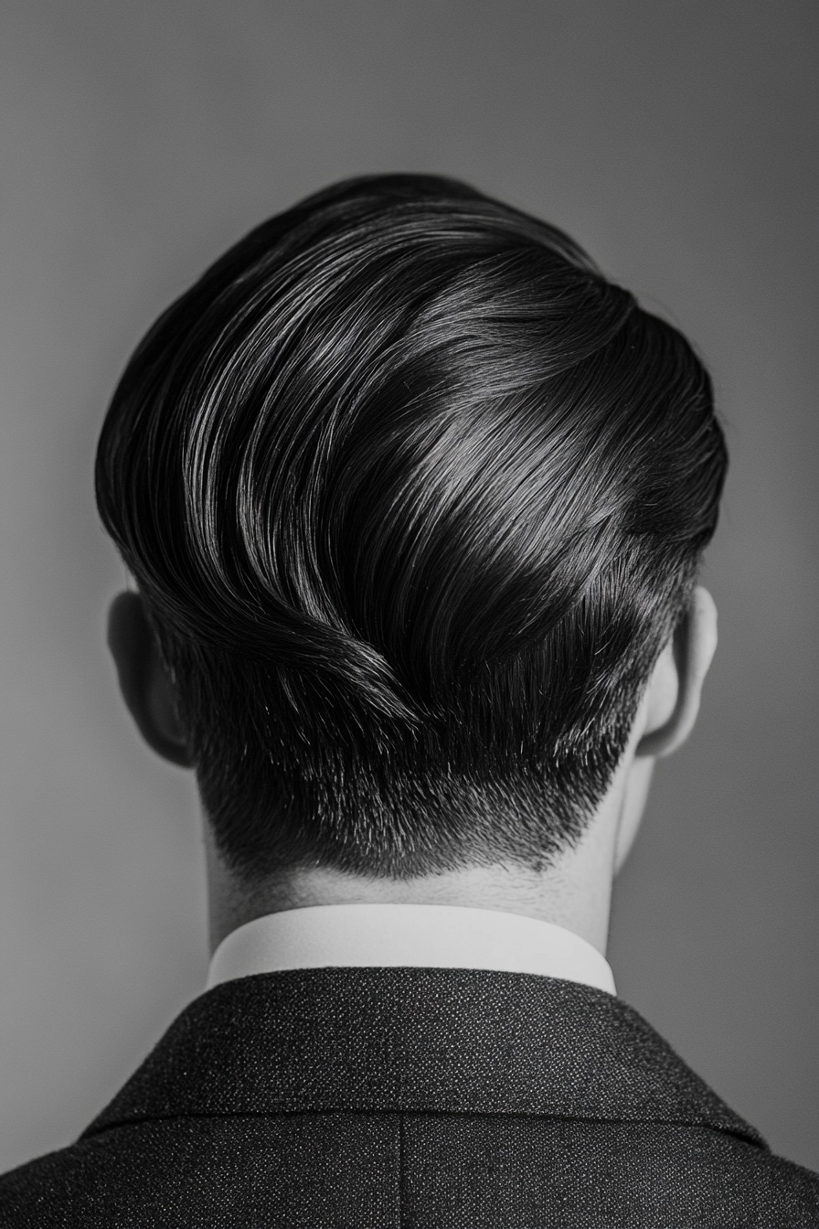 Gentleman’s Tapered Slick-Back