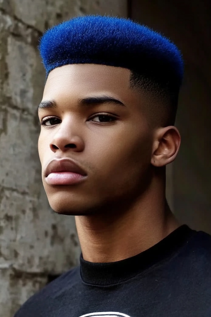 Clean Taper Fade With Brushed-Up Texture