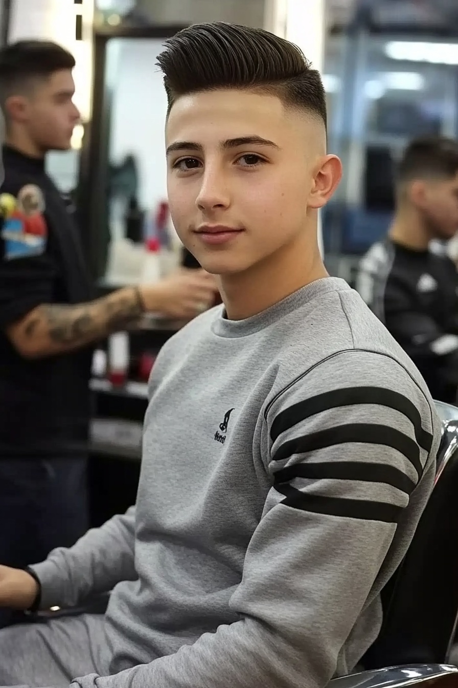 Styled Quiff + Athletic Set