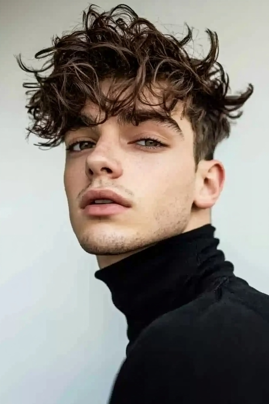 Messy Fringe with Loose Texture