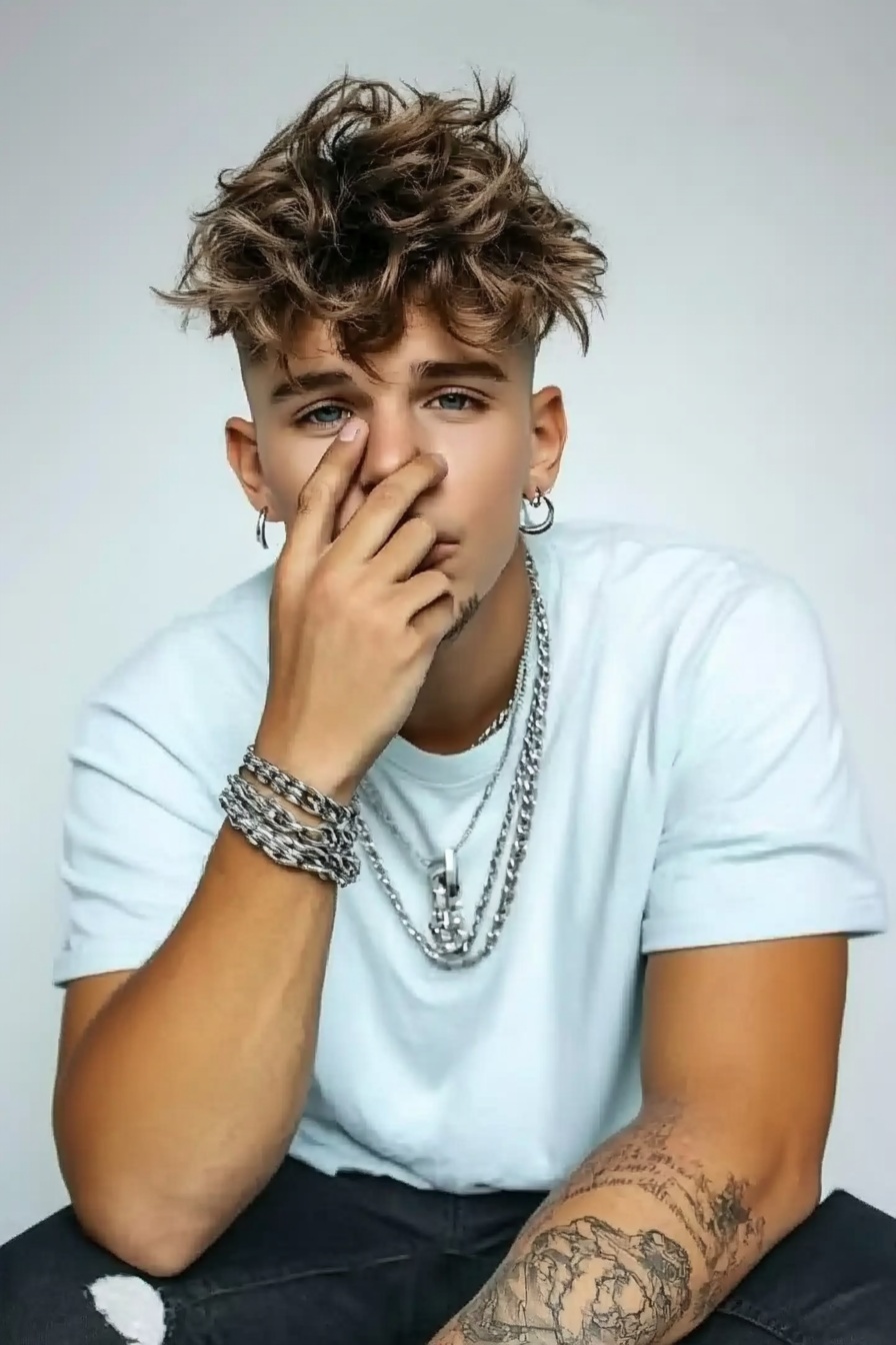 Fluffy Haircut for Boys 5