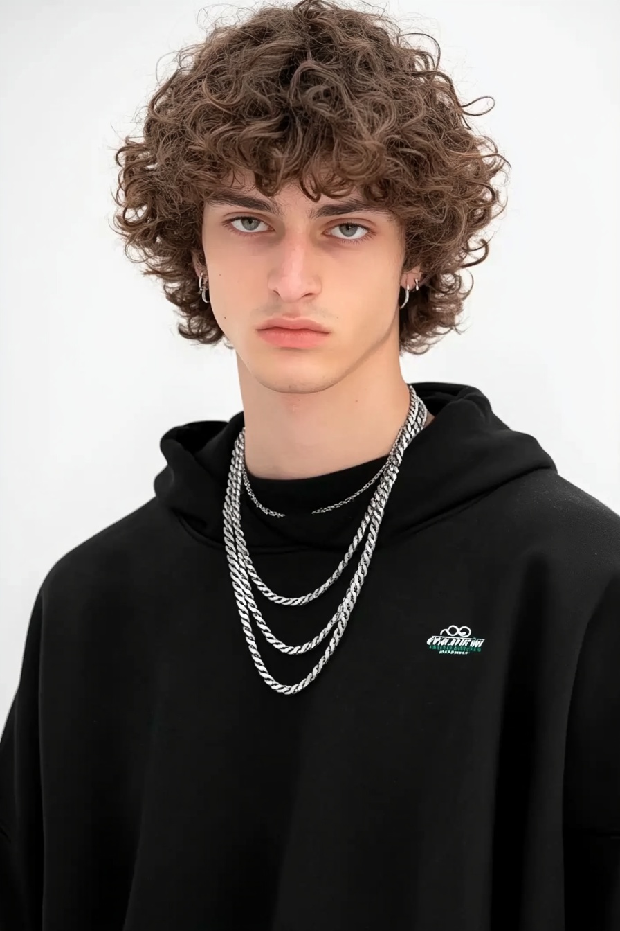 Curly Shag with Natural Flow