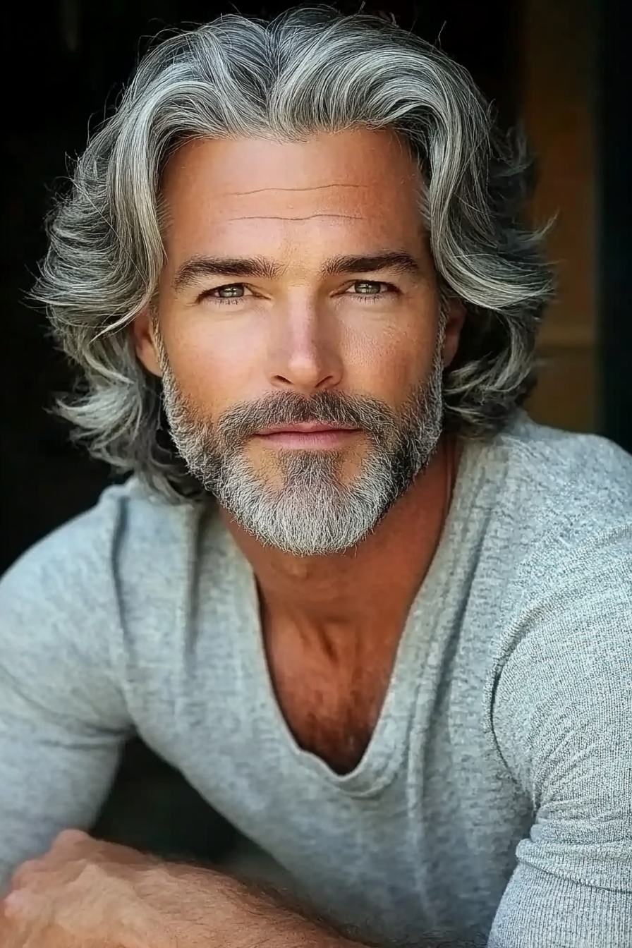 Grey Hair Men 5