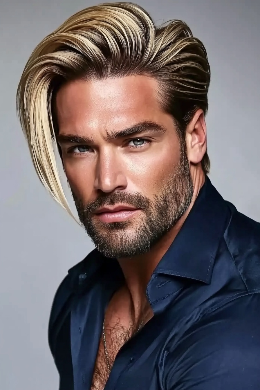 Hair Highlights for Men 13