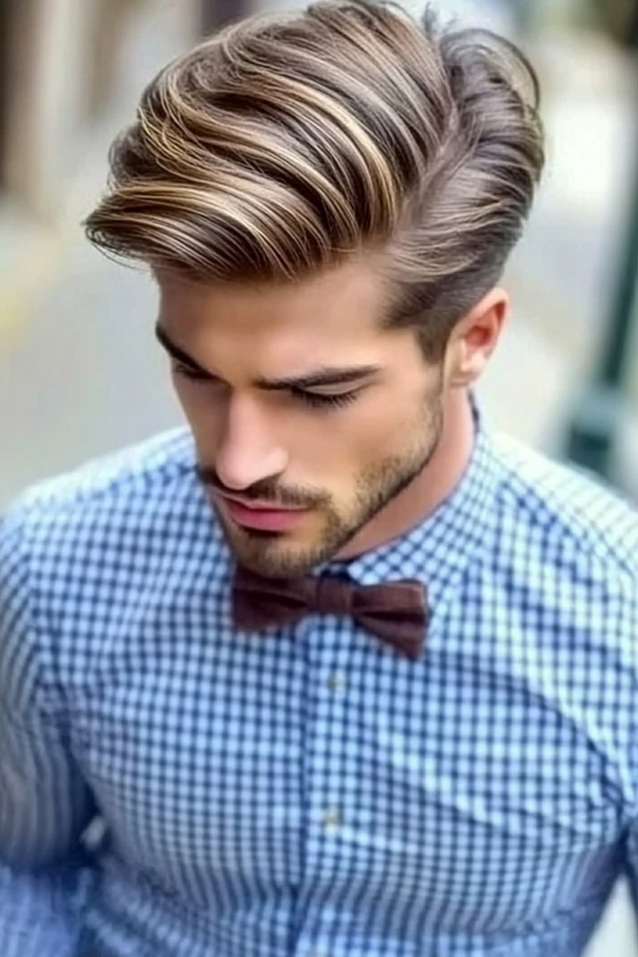 Subtle Honey Blonde Cut