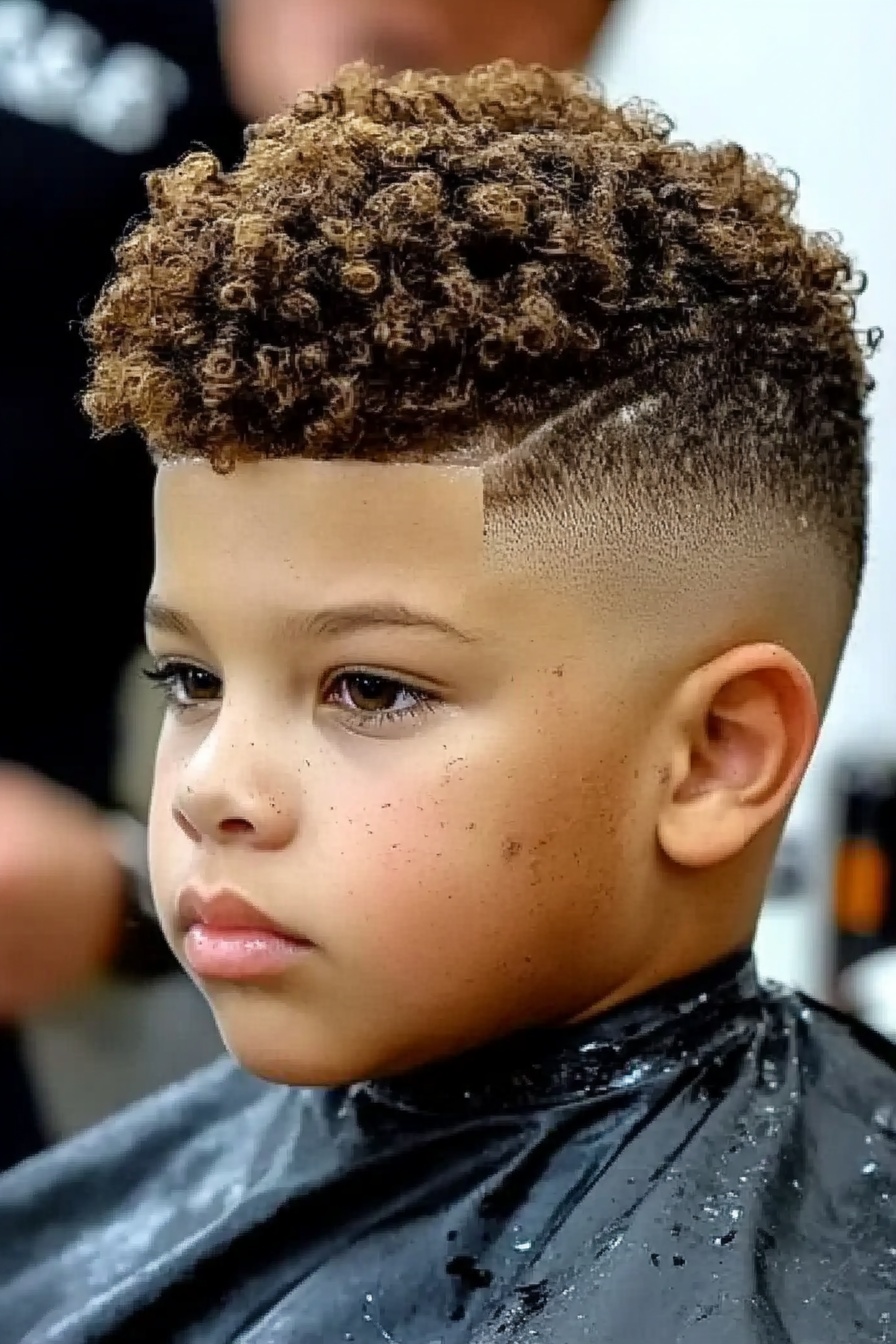 Tapered Burst Fade