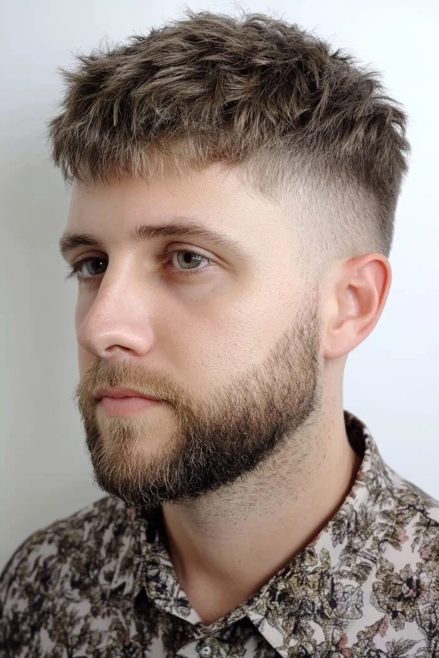 Textured Crop + Skin Taper
