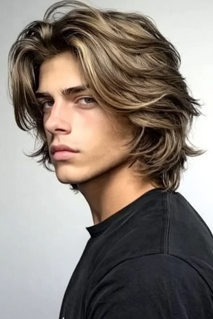 Layered Middle Part