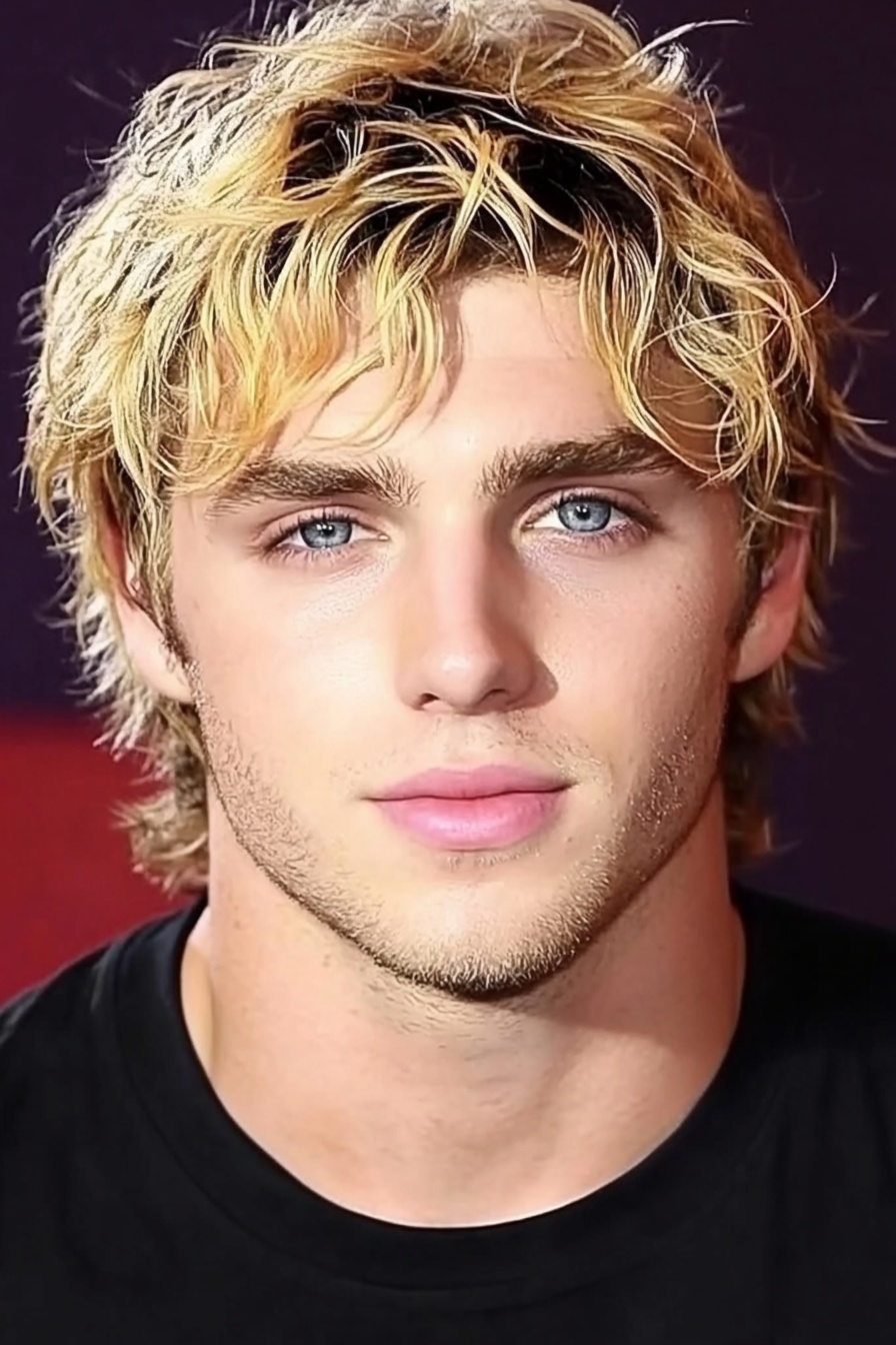 Sun-Kissed Wavy Blonde