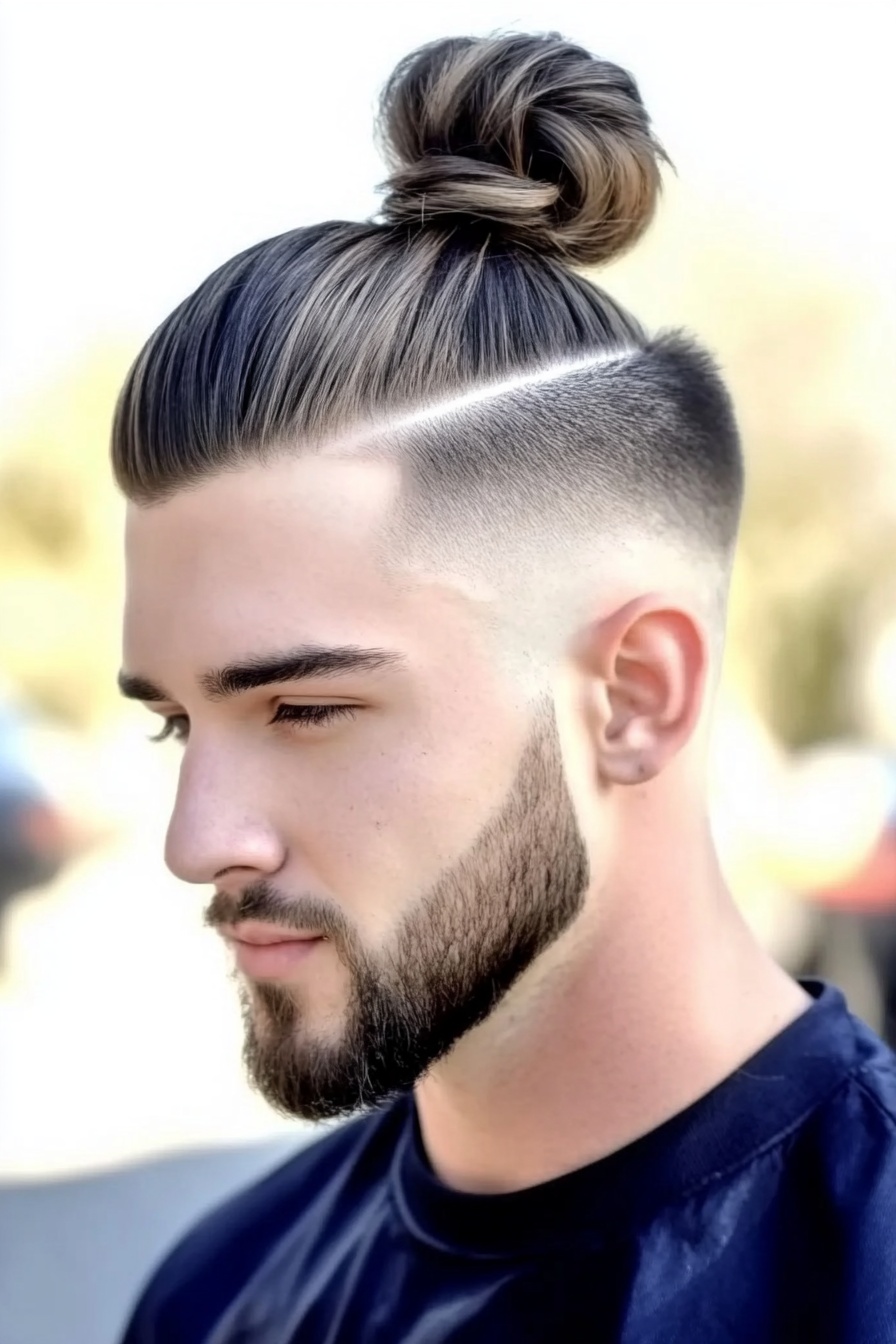 Modern Surfer Top Knot