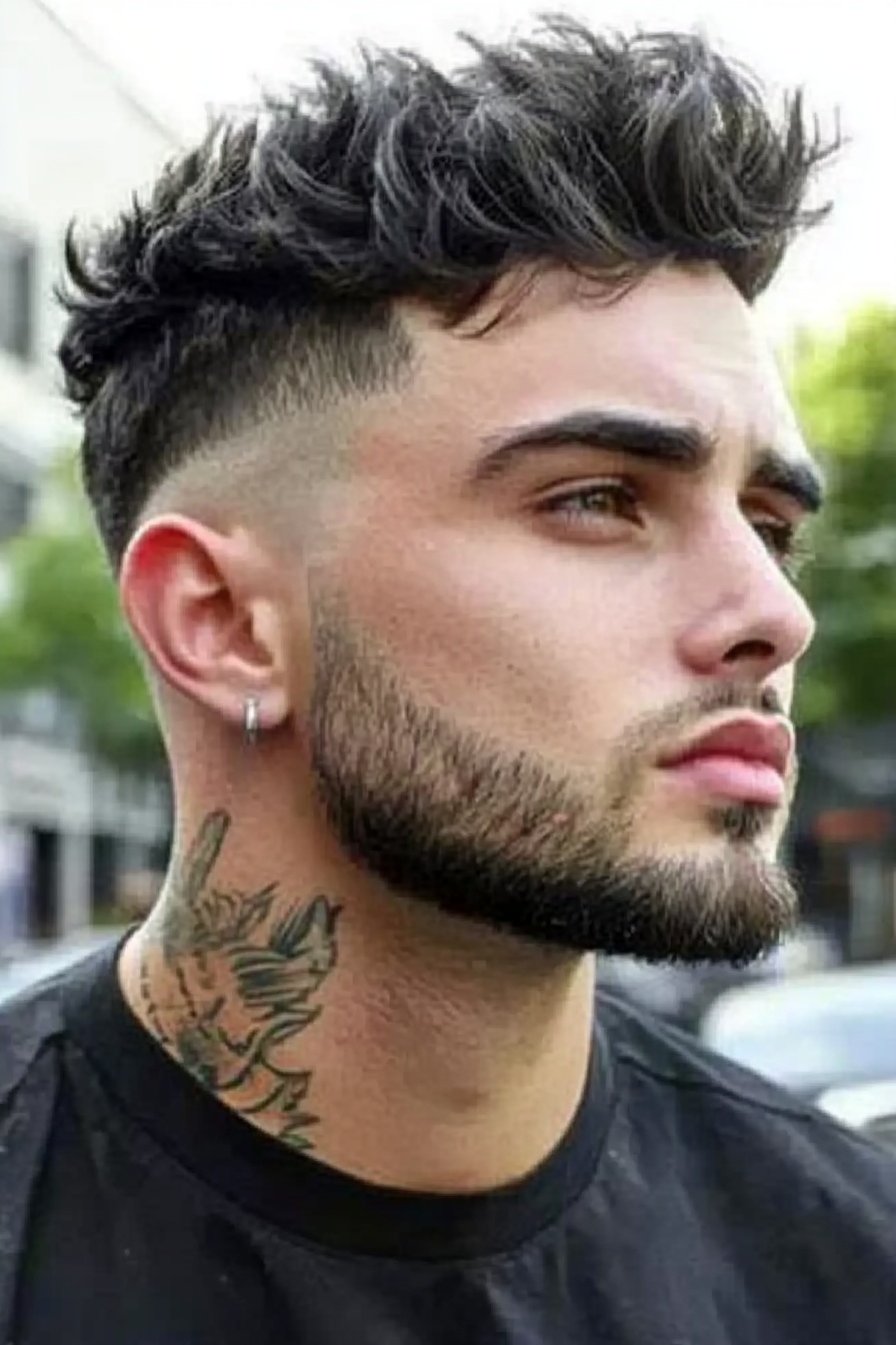 Textured Waves with Tapered