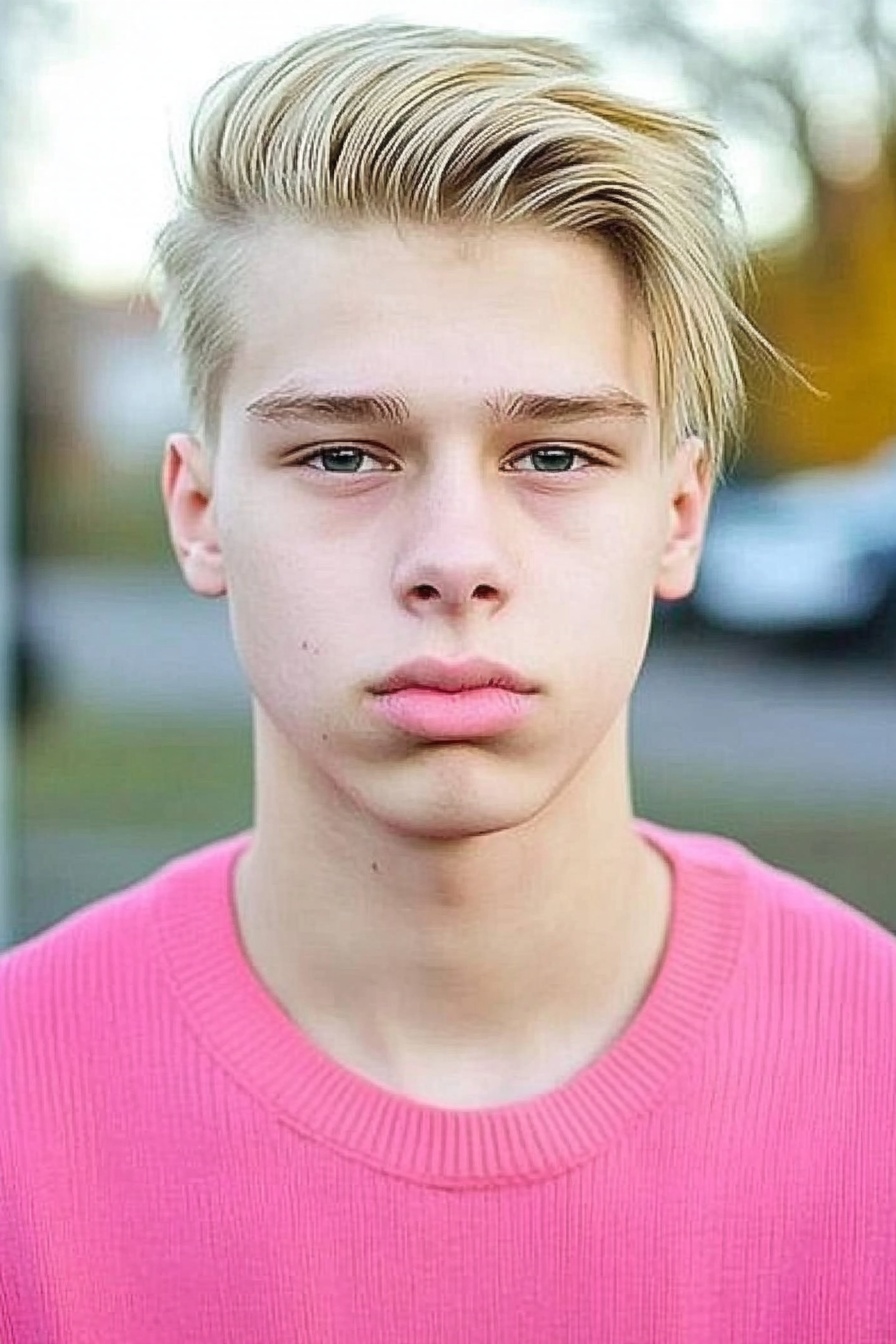 Side Part + Undercut