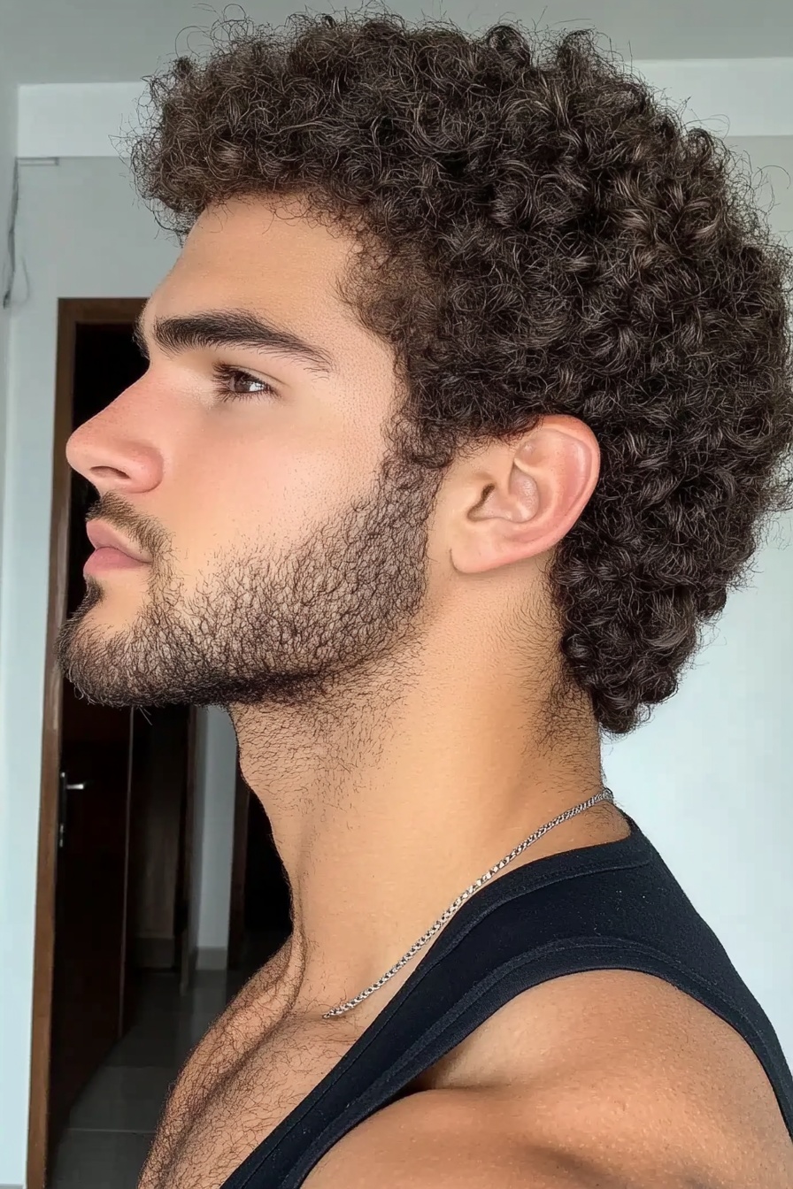 Top Curly Haircuts for Men 1