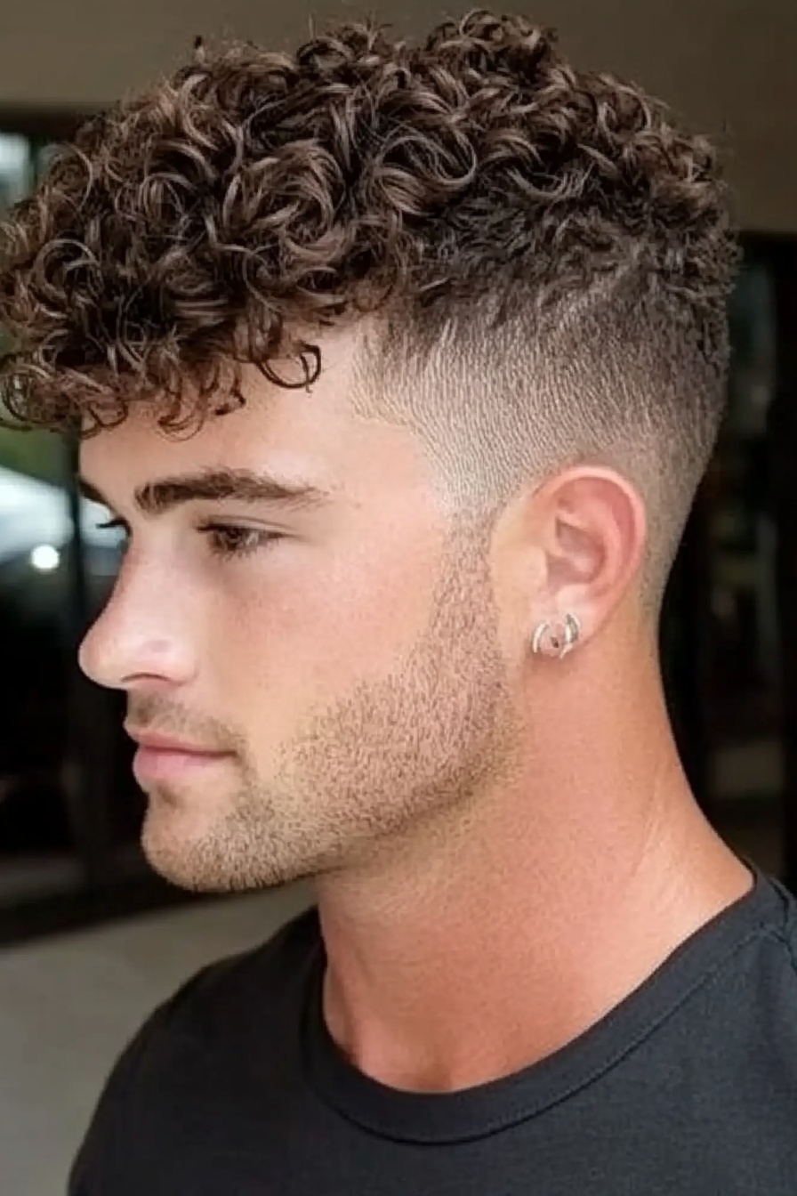 Top Curly Haircuts for Men 10