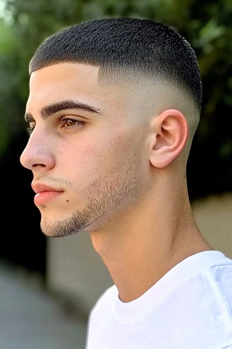 Buzz Cut Skin Fade Clean Look
