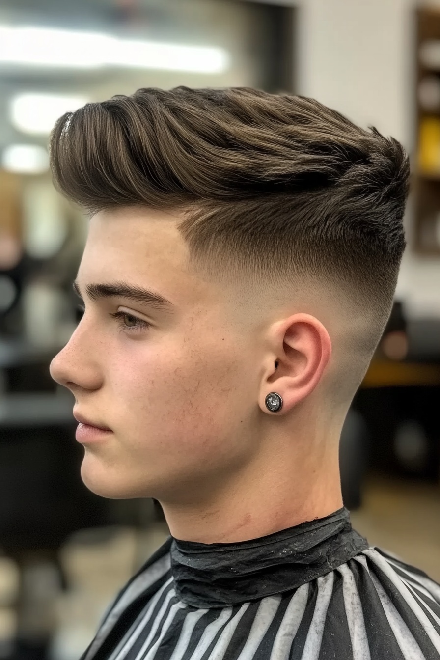 Modern Pompadour Low