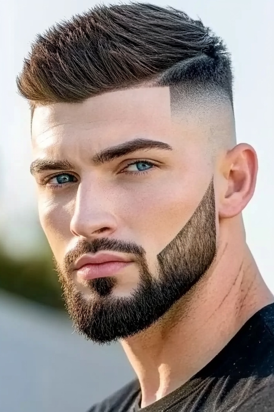 Modern Tapered Cut Defined Beard