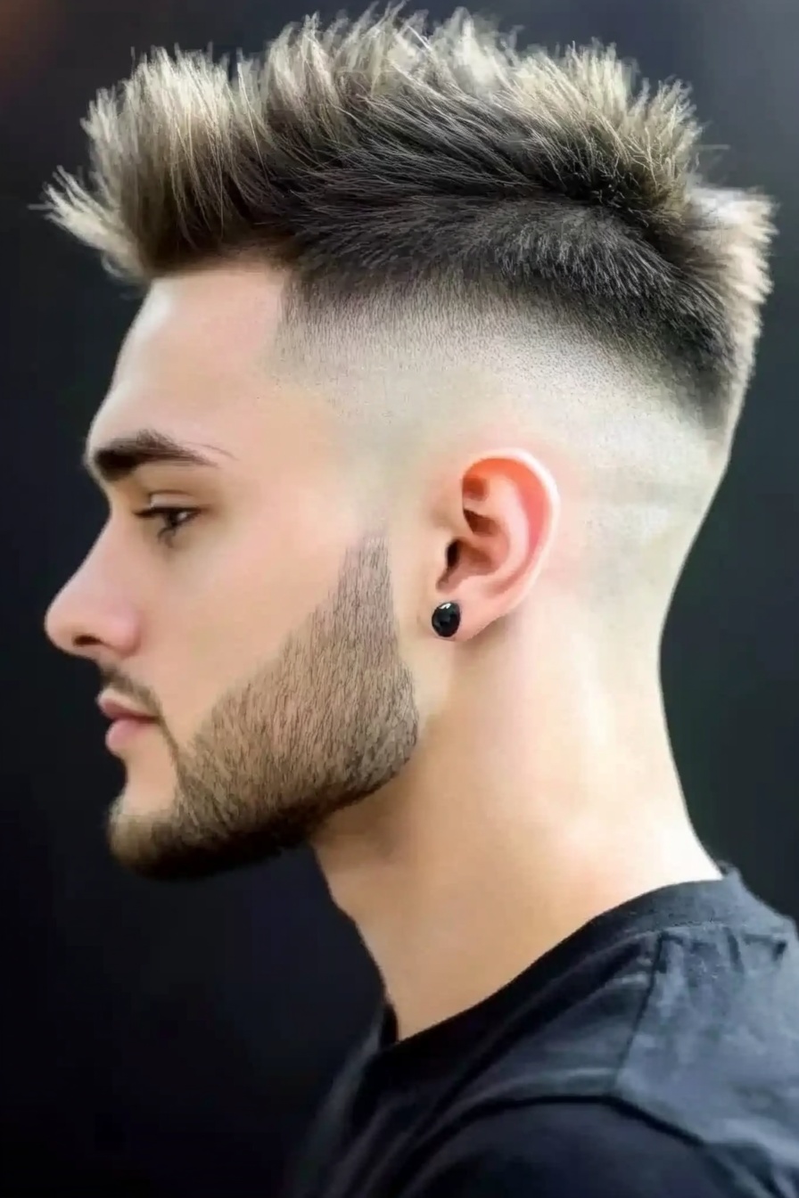 burst fade haircuts for men 18