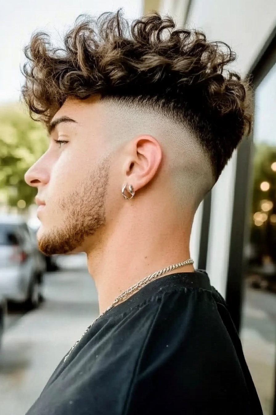 Defined Curly High Top