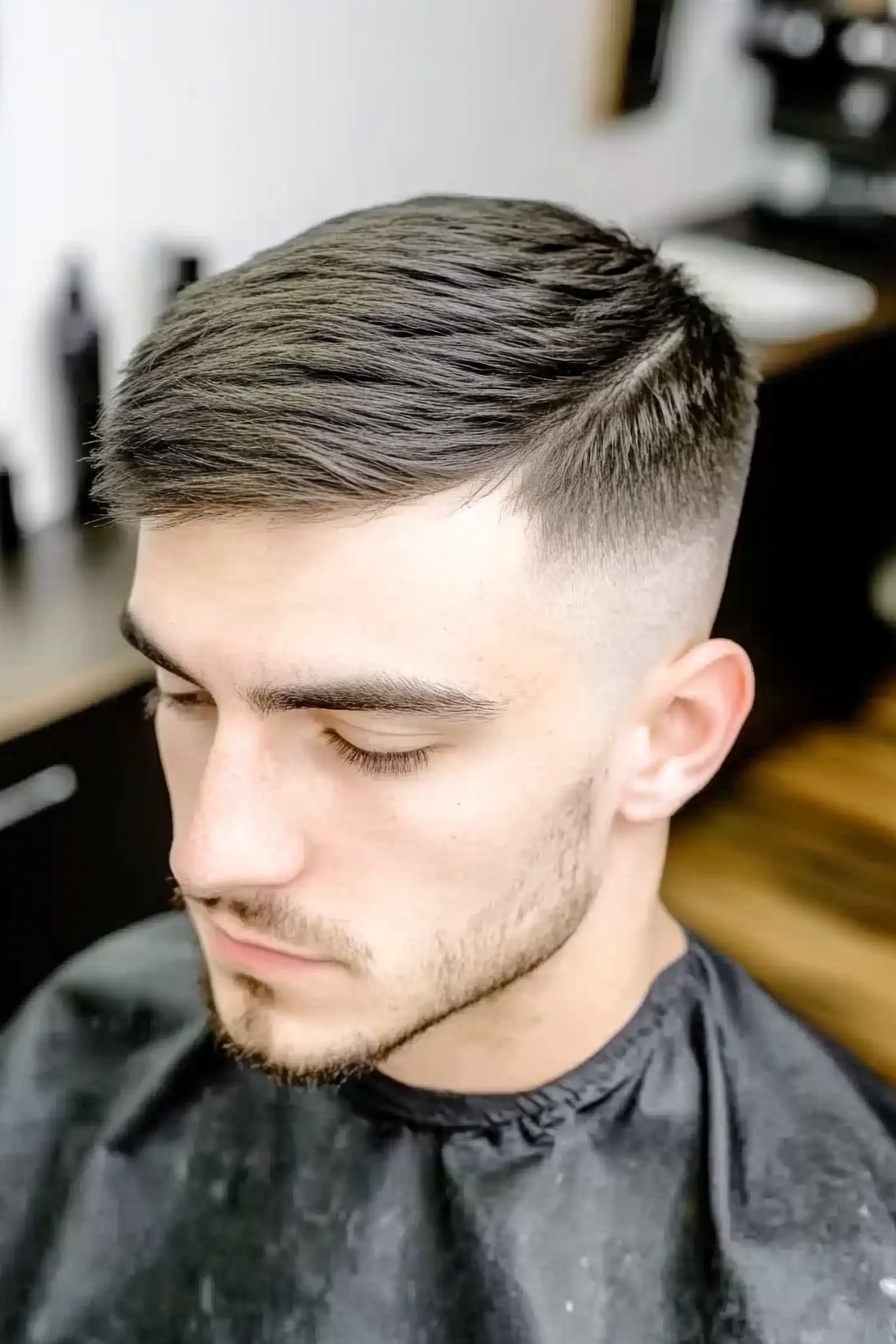 Clean Tapered Crew Cut