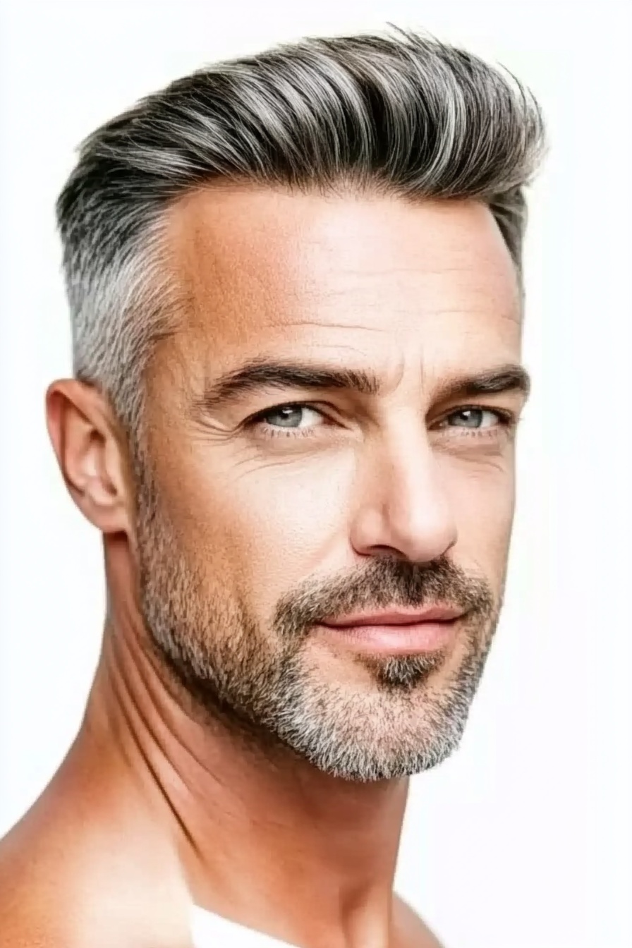 Classic Goatee with Salt-and-Pepper