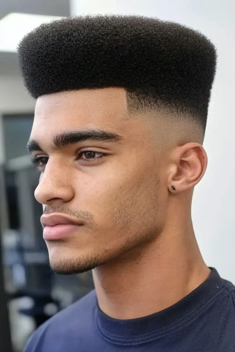 Flat Top Sharp Fade