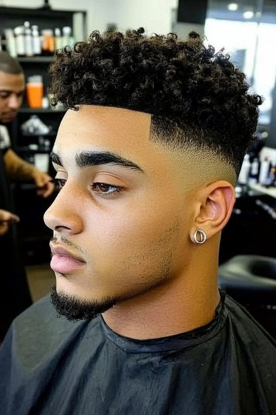 Curls Sharp Taper Fade