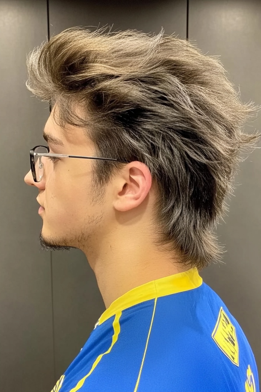 modern mullet hairstyles for men 5