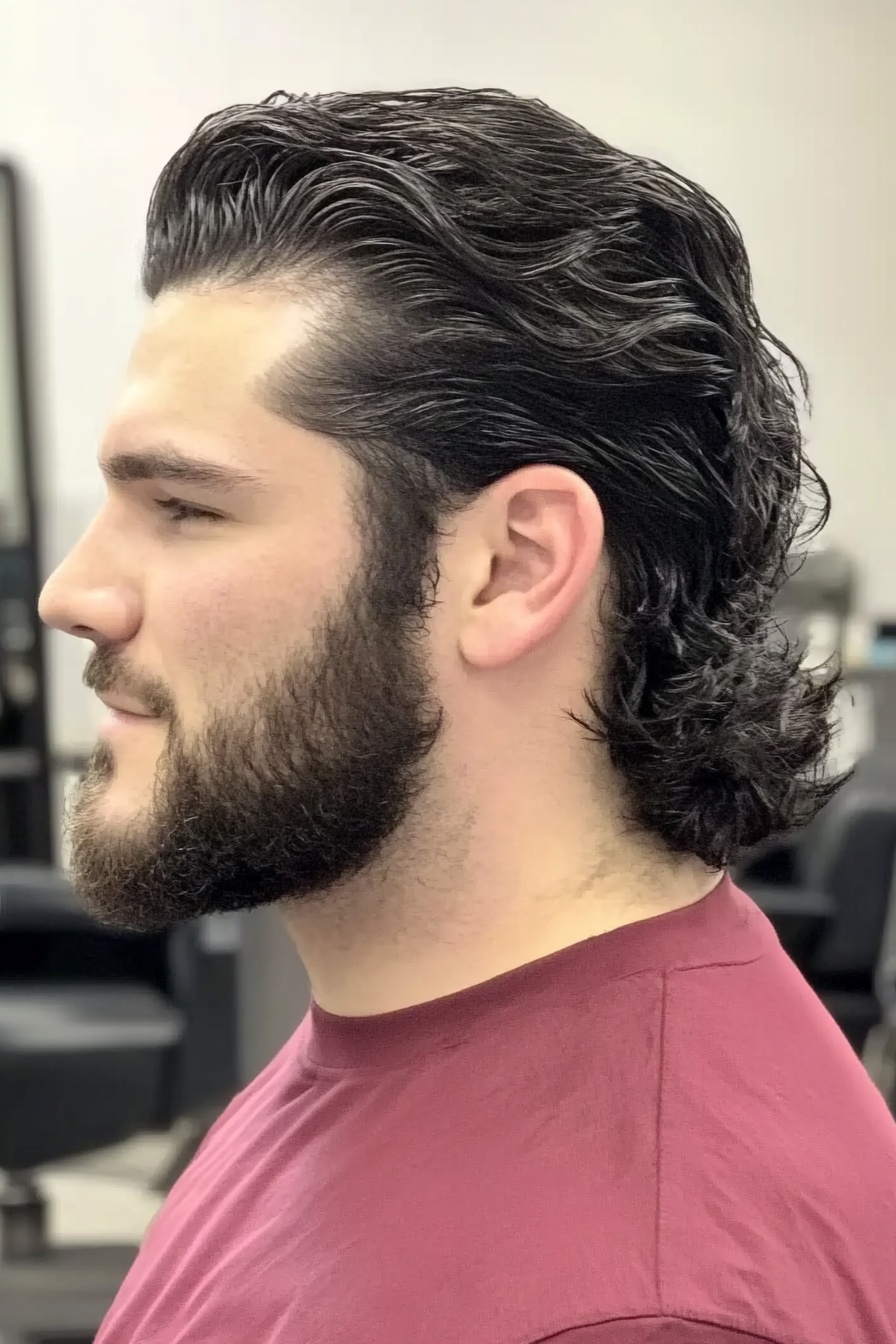 modern mullet hairstyles for men 7