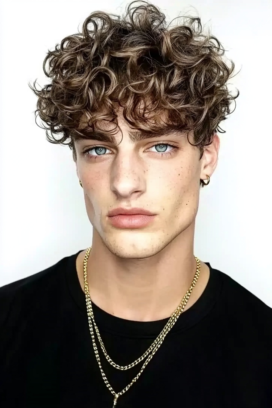 Curly Tousled Statement