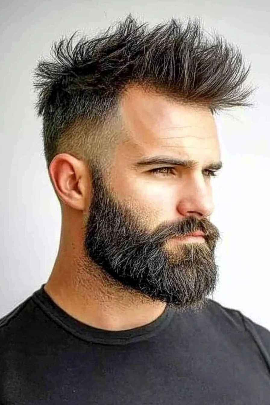 Rugged Textured Quiff