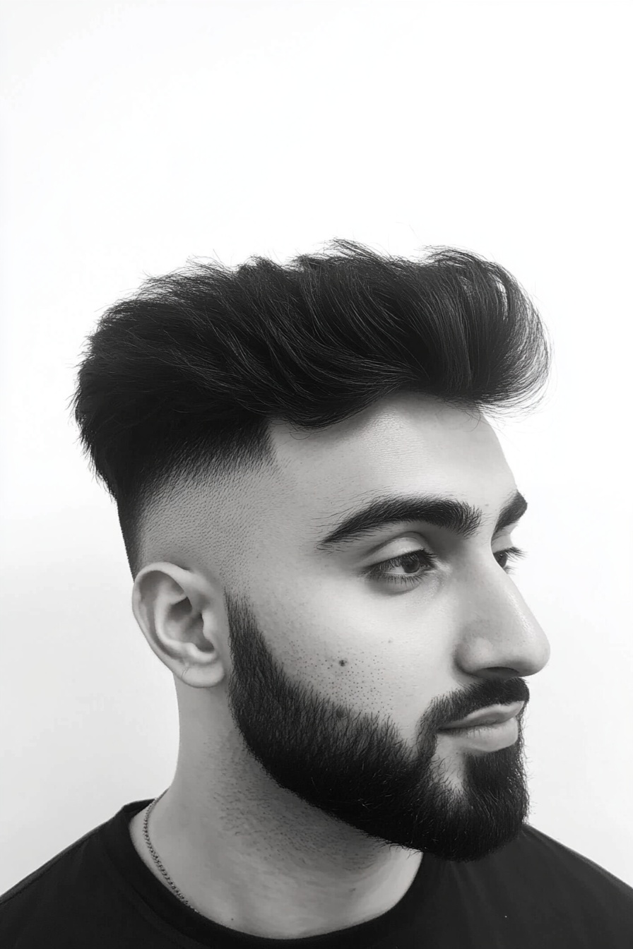 short flow haircut men 1