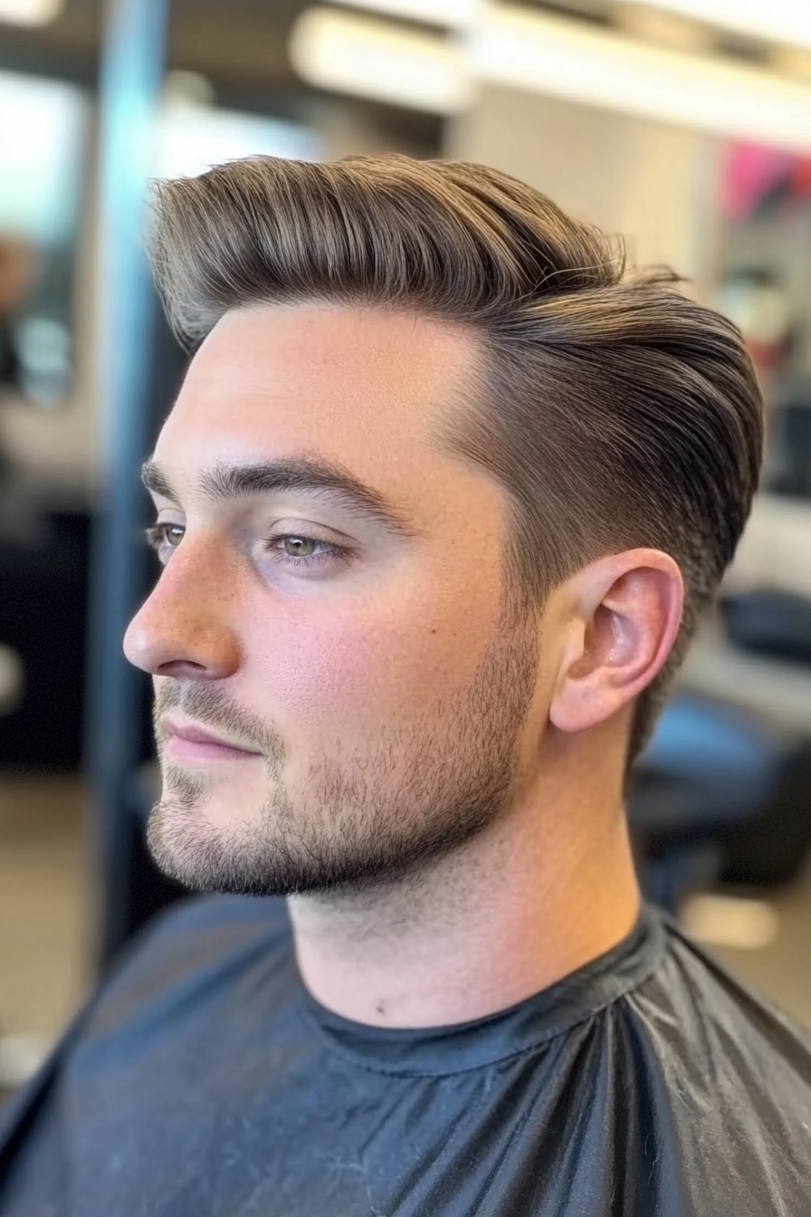 short flow haircut men 13