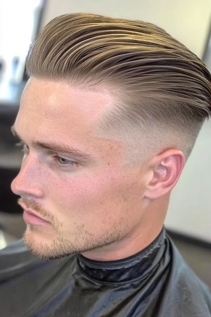 short flow haircut men 14