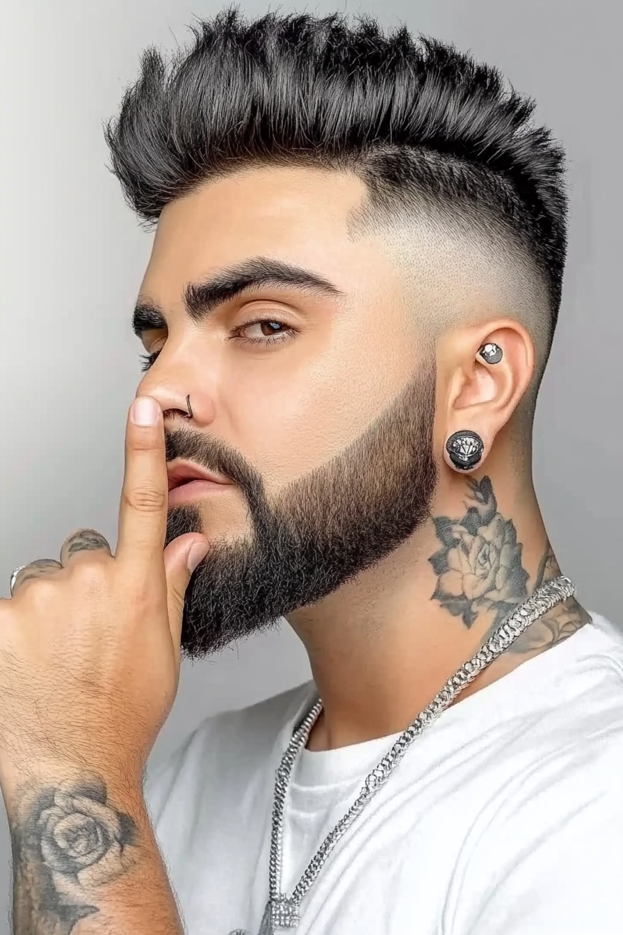 temple fade for men 4
