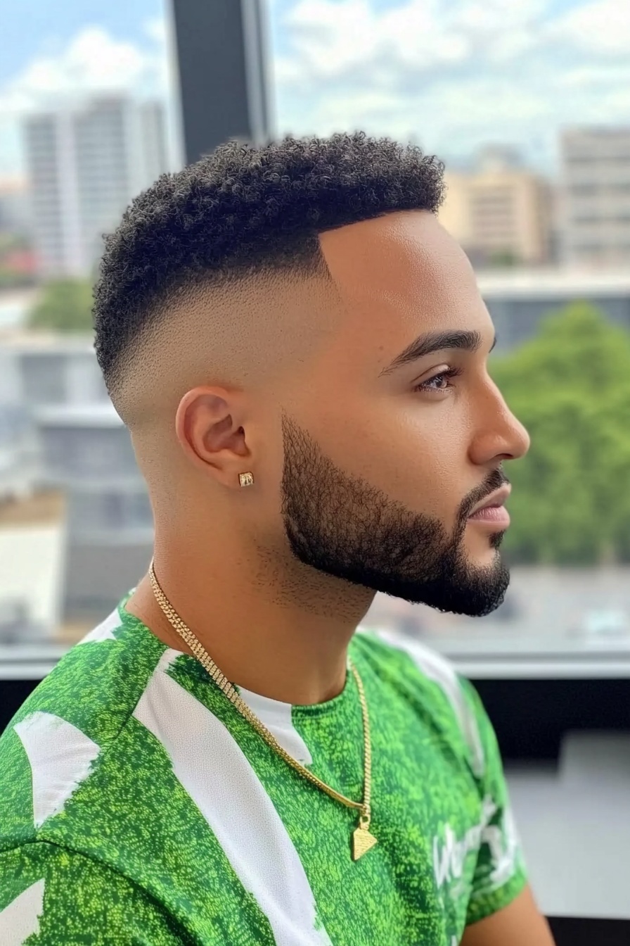 temple fade for men 7