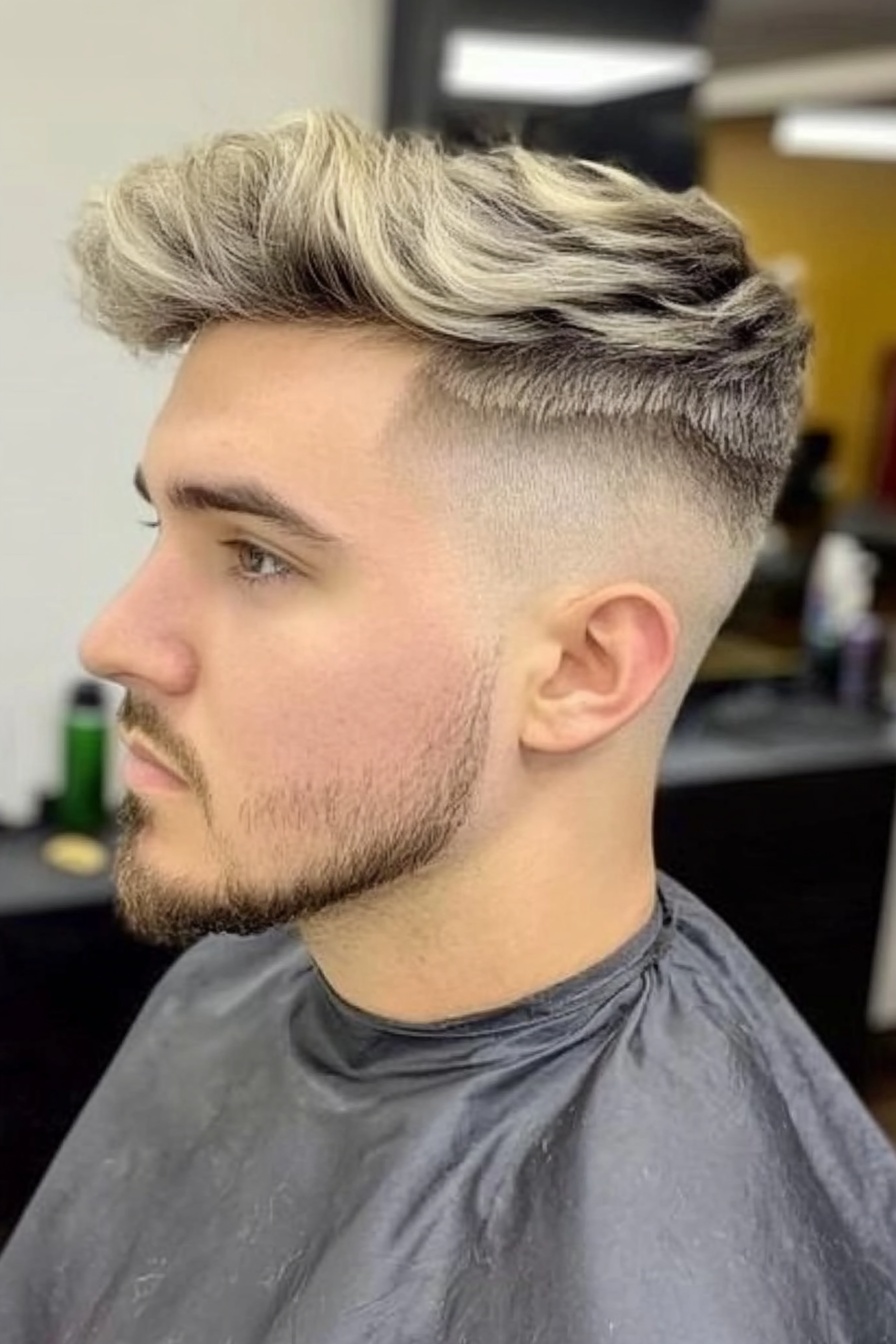 temple fade for men 9
