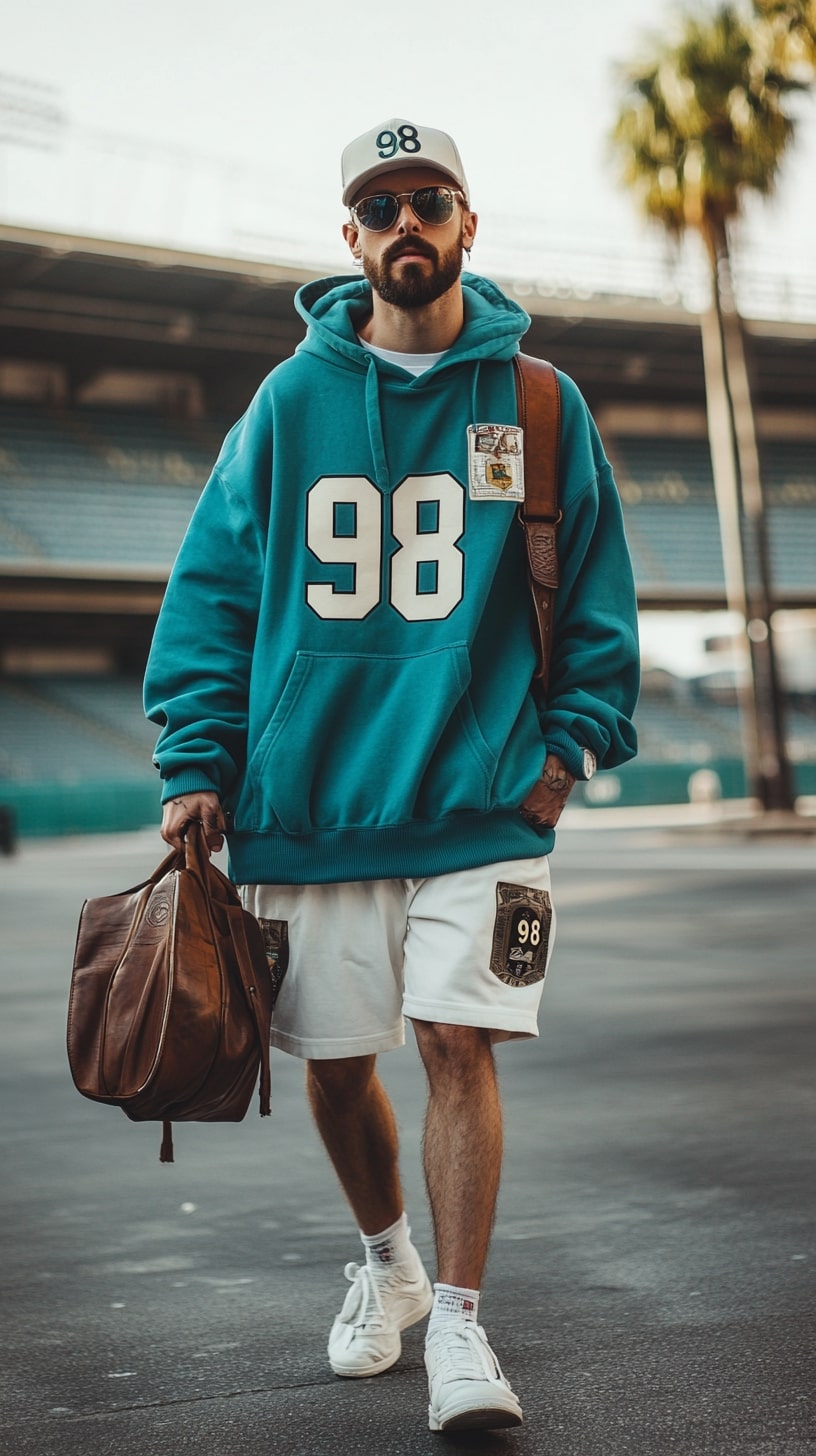Hoodie with Matching Sportswear