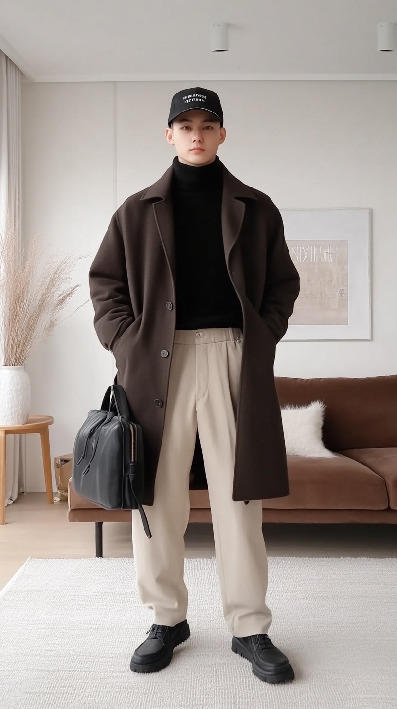 Sleek Monochrome Layers