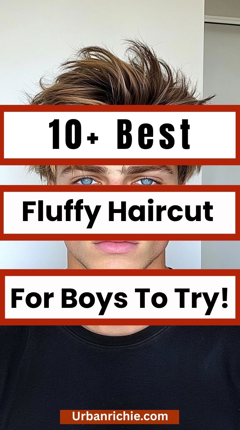 10 best Fluffy Haircut for Boys